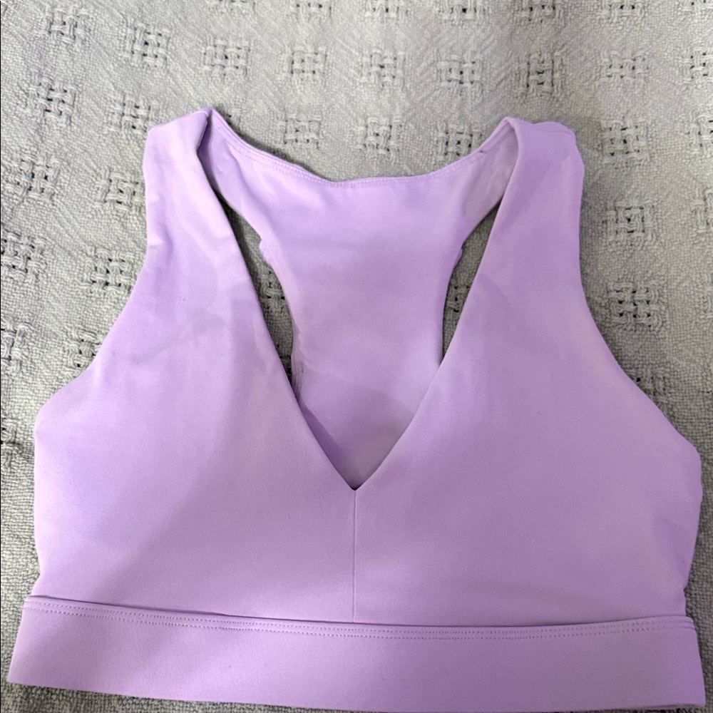 Fabletics Light Purple Sports Bra